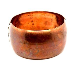 Copper Color Thick Bangle